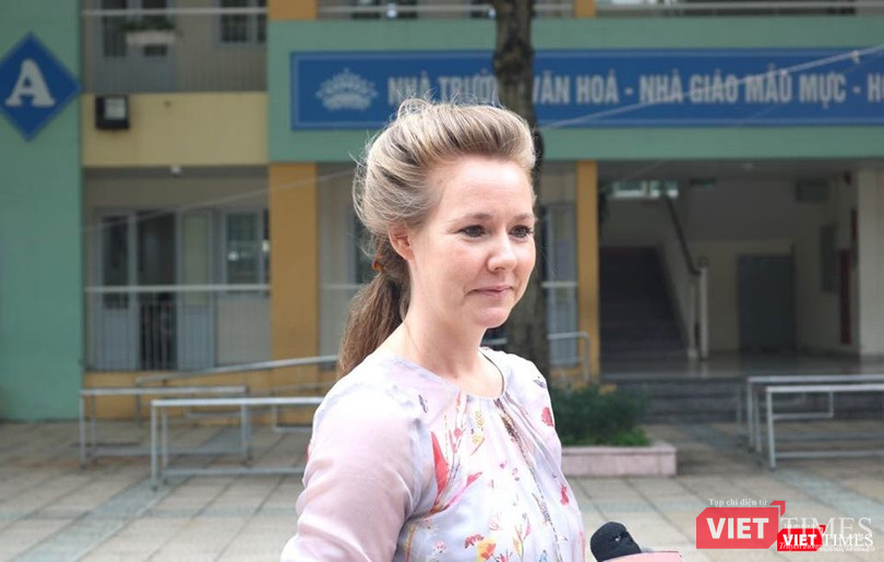 Bà Louise Holmsgaard - Đại diện Toàn Quyền Đại Sứ quán Đan Mạch