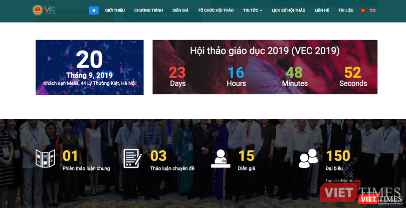 Thông tin về hội thảo giáo dục 2019