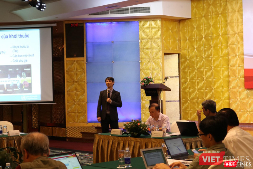 BS. Nguyễn Tuấn Lâm (Văn phòng Tổ chức Y tế Thế giới tại Việt Nam). Ảnh: Minh Thúy