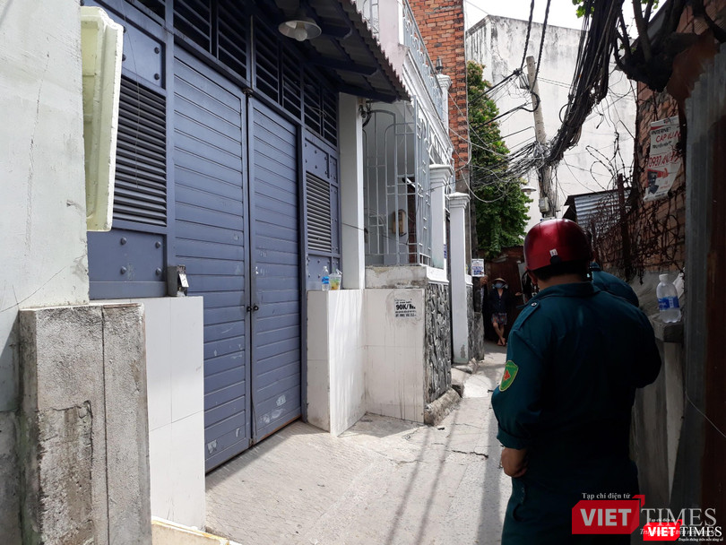 Công an phong tỏa khu nhà trọ - nơi xảy ra vụ việc