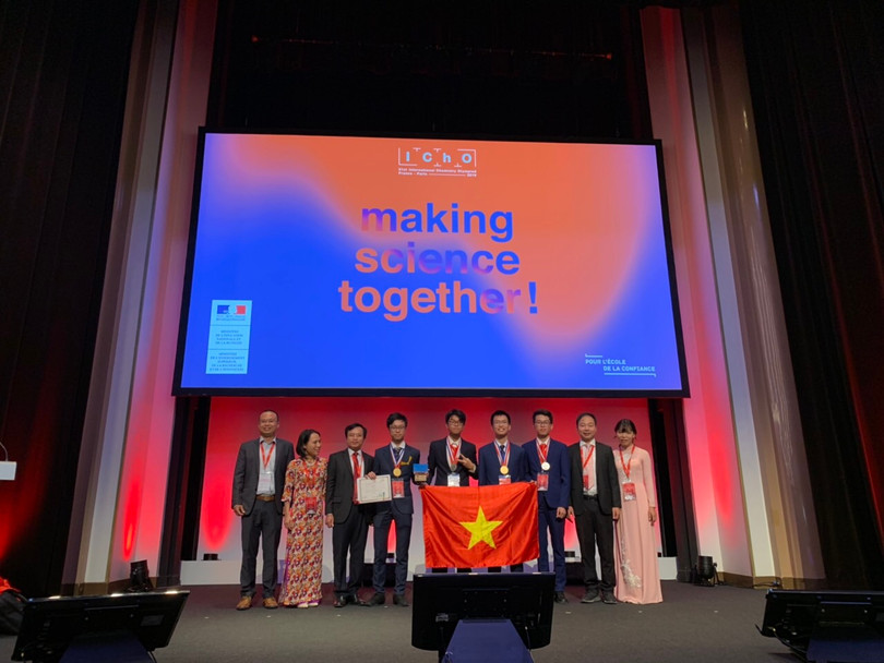 Đoàn Việt Nam dự thi Olympic Hóa học quốc tế năm 2019 Đoàn Việt Nam dự thi Olympic Hóa học quốc tế năm 2019