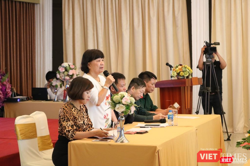 Bà Trần Hồng Dung - Phó Chủ tịch Thường trực Quỹ “Mãi mãi tuổi 20”. Ảnh: Minh Thúy Bà Trần Hồng Dung - Phó Chủ tịch Thường trực Quỹ “Mãi mãi tuổi 20”. Ảnh: Minh Thúy