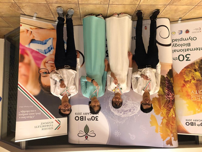 Học sinh đội tuyển Việt Nam tham dự Olympic Sinh học quốc tế 2019.