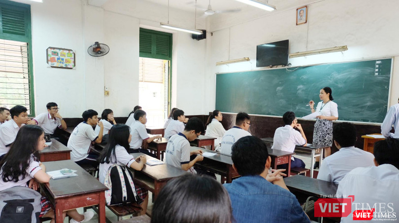 Thí sinh dự thi THPT quốc gia 2019