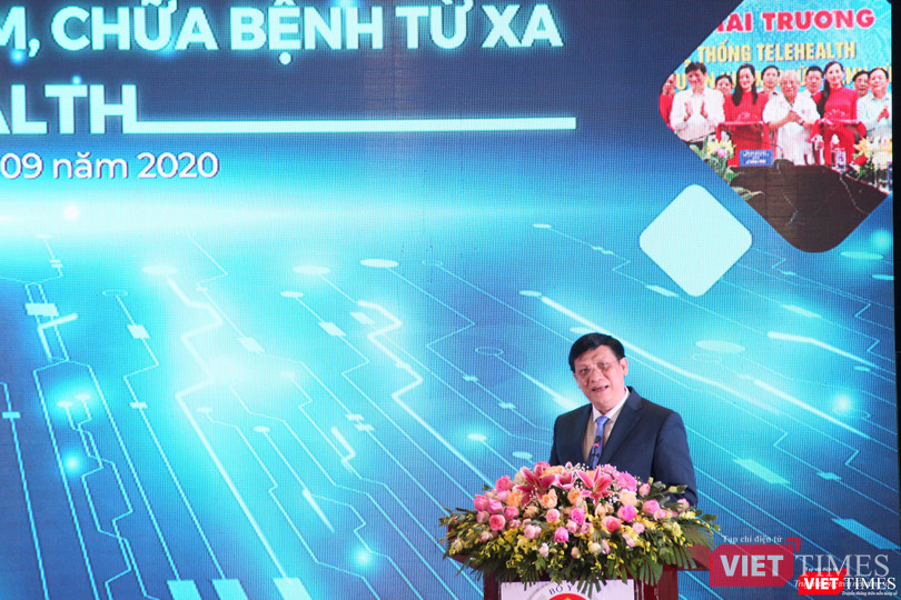 Quyền Bộ trưởng Bộ Y tế Nguyễn Thanh Long (Ảnh: Minh Thúy)