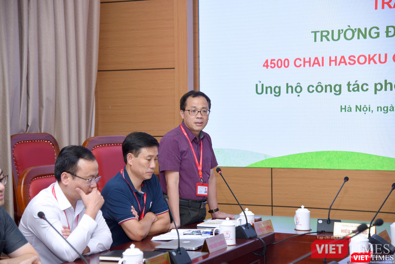 GS. TS. Tạ Thành Văn – Hiệu trưởng Trường Đại học Y Hà Nội (Ảnh: Văn Trọng)