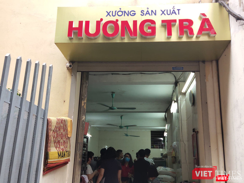 Xưởng sản xuất bánh trung thu Hương Trà (Ảnh: Minh Thúy) Xưởng sản xuất bánh trung thu Hương Trà (Ảnh: Minh Thúy)