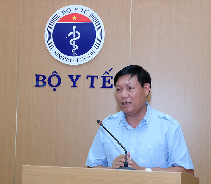 Thứ trưởng Bộ Y tế Đỗ Xuân Tuyên (Ảnh: Thảo Nguyên)