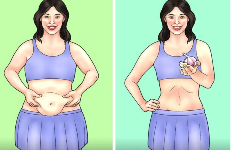 Tỏi giúp giảm eo (Ảnh: Brightside)