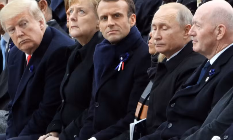 Các lãnh đạo thế giới tham dự lễ kỷ niệm Thế Chiến I.