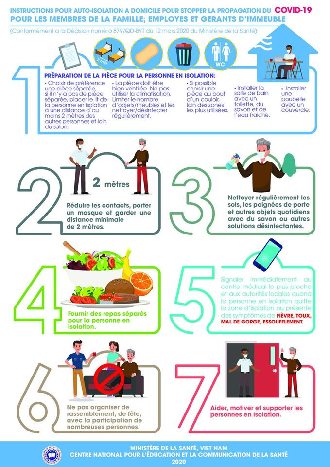 Bộ Y tế hướng dẫn tự phòng bệnh