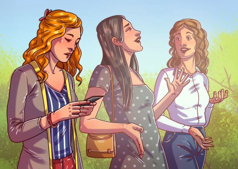 Không ít người bị phụ thuộc vào điện thoại (Ảnh: Brightside) Không ít người bị phụ thuộc vào điện thoại (Ảnh: Brightside)