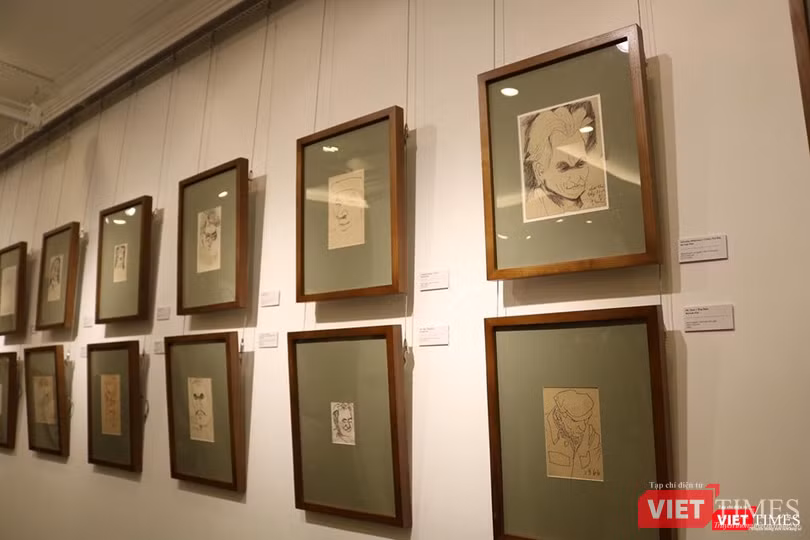 Các bức ký họa về "ông Đạm"