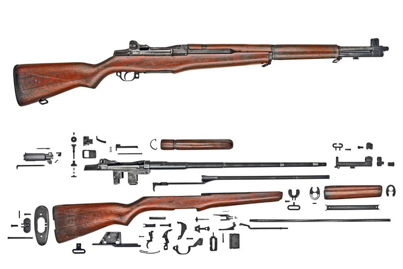 Súng trường bán tự động M-1 Garand. Súng trường bán tự động M-1 Garand.