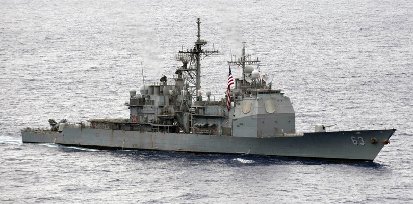 Tàu USS Cowpens của Mỹ gần như đã phải chạm trán với tàu chiến Trung Quốc.