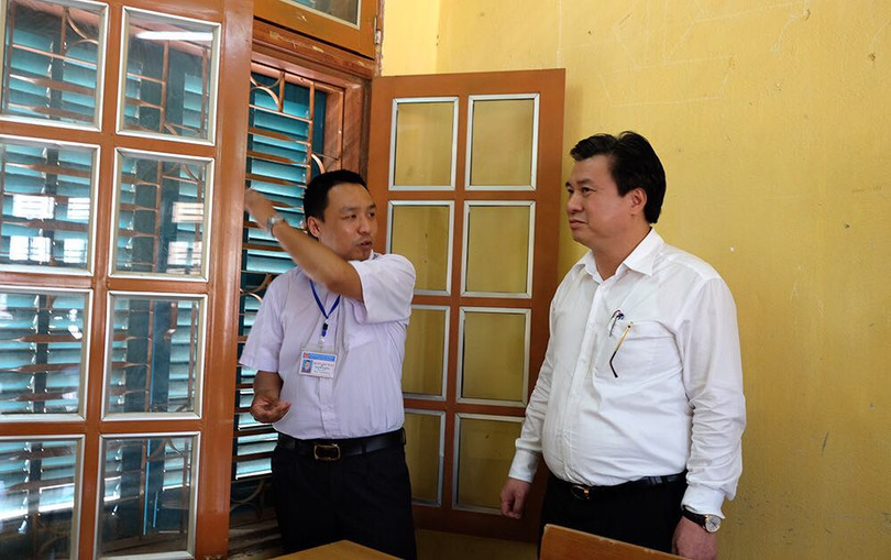 Thứ trưởng Nguyễn Hữu Độ kiểm tra công tác chuẩn bị thi THPT quốc gia tại điểm thi trường THPT Thảo Nguyên huyện Mộc Châu, tỉnh Sơn La. Thứ trưởng Nguyễn Hữu Độ kiểm tra công tác chuẩn bị thi THPT quốc gia tại điểm thi trường THPT Thảo Nguyên huyện Mộc Châu, tỉnh Sơn La.