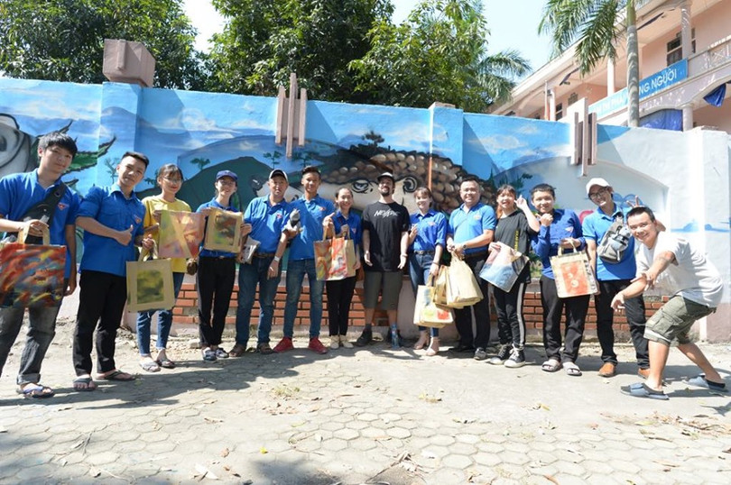 Tại Vinh, chương trình đã nhận được sự ủng hộ nhiệt tình từ các bạn trẻ