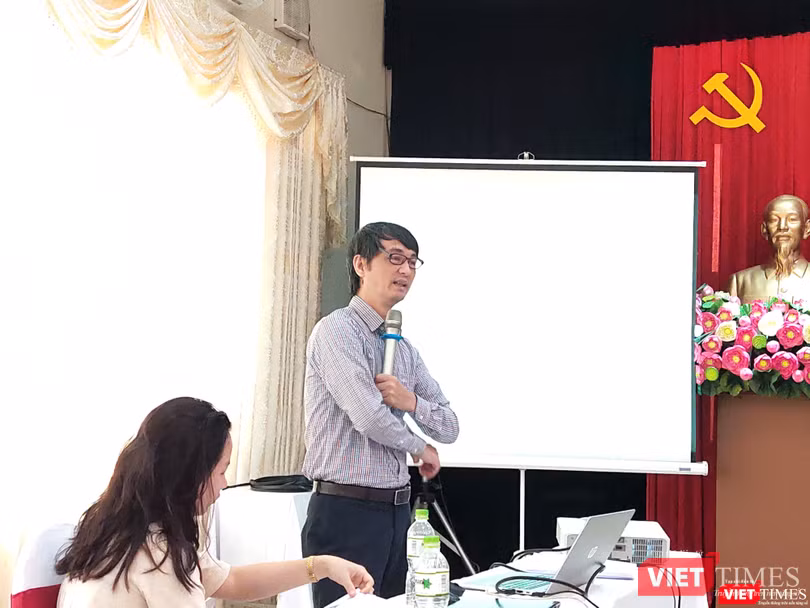 ThS. BS. Nguyễn Tuấn Lâm - cán bộ kỹ thuật của Tổ chức Y tế Thế giới tại Việt Nam (Ảnh: Minh Thúy)