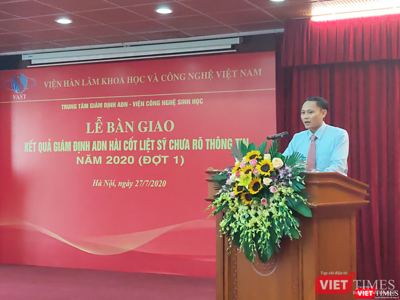 Ông Phí Quyết Tiến – Phó Viện trưởng Viện Công nghệ Sinh học, Viện Hàn lâm Khoa học Xã hội Việt Nam (Ảnh: Minh Thúy)