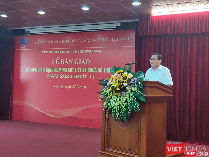 Ông Đào Ngọc Lợi – Cục Trưởng Cục Người có công, Bộ Lao động Thương binh và Xã hội (Ảnh: Minh Thúy)