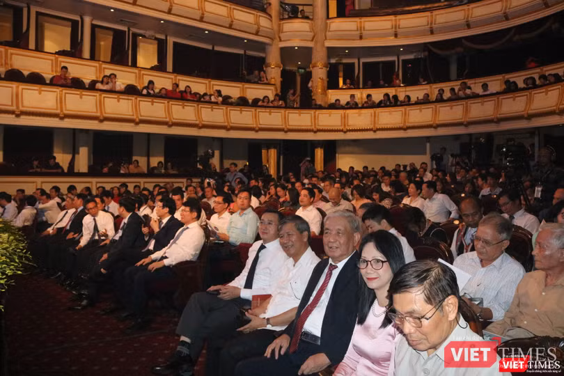 Các đại biểu tham dự lễ trao giải (Ảnh: Minh Thúy)