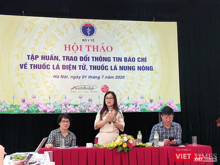 ThS. Trần Thị Trang - Phó Vụ trưởng Vụ Pháp chế, Bộ Y tế (Ảnh: Minh Thúy)