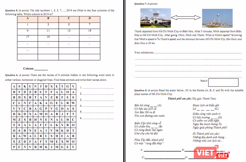 Đề thi khảo sát bằng năng lực tiếng Anh của Trường THPT Chuyên Trần Đại Nghĩa Đề thi khảo sát bằng năng lực tiếng Anh của Trường THPT Chuyên Trần Đại Nghĩa