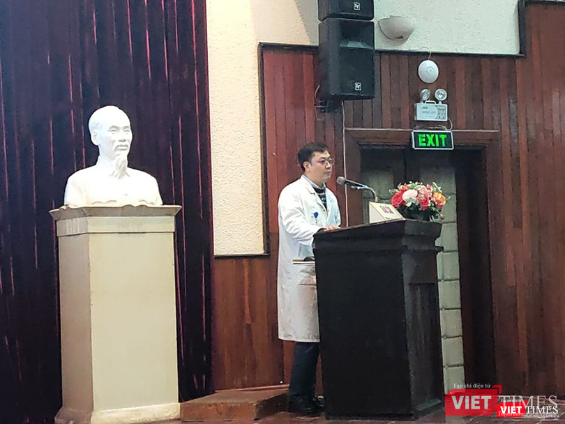 BS. Đỗ Mạnh Hùng – Phó trưởng Phòng Kế hoạch tổng hợp, Bệnh viện Hữu Nghị Việt Đức. Ảnh: Minh Thúy
