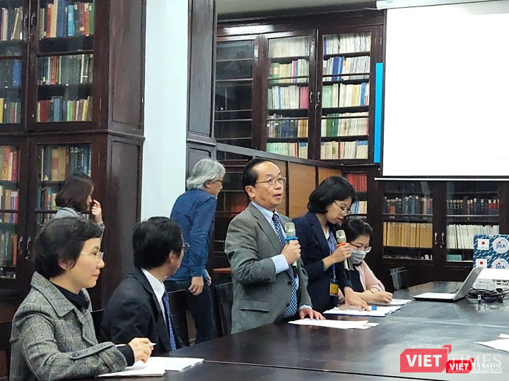 Đại diện Cơ quan Hợp tác Quốc tế Nhật Bản (JICA). Ảnh: Minh Thúy