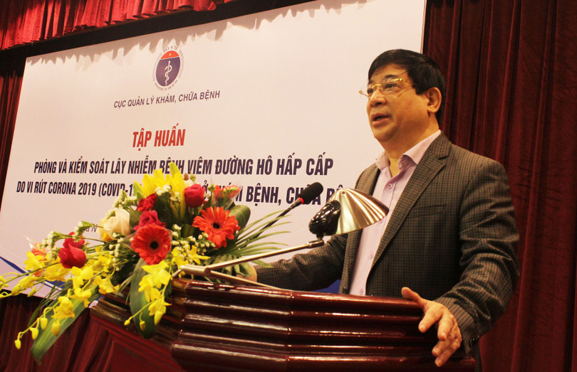 PGS.TS. Lương Ngọc Khuê - Cục trưởng Cục Quản lý Khám, chữa bệnh, Phó Trưởng Tiểu ban điều trị - Ban Chỉ đạo Quốc gia phòng chống dịch COVID-19. Ảnh: Lê Hảo - BYT PGS.TS. Lương Ngọc Khuê - Cục trưởng Cục Quản lý Khám, chữa bệnh, Phó Trưởng Tiểu ban điều trị - Ban Chỉ đạo Quốc gia phòng chống dịch COVID-19. Ảnh: Lê Hảo - BYT