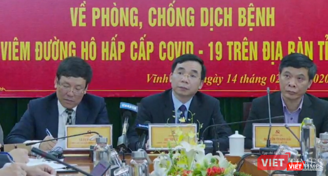 Họp báo cung cấp thông tin về phòng, chống dịch bệnh viêm đường hô hấp cấp do virus Corona mới (Covid-19). Ảnh: Minh Thúy