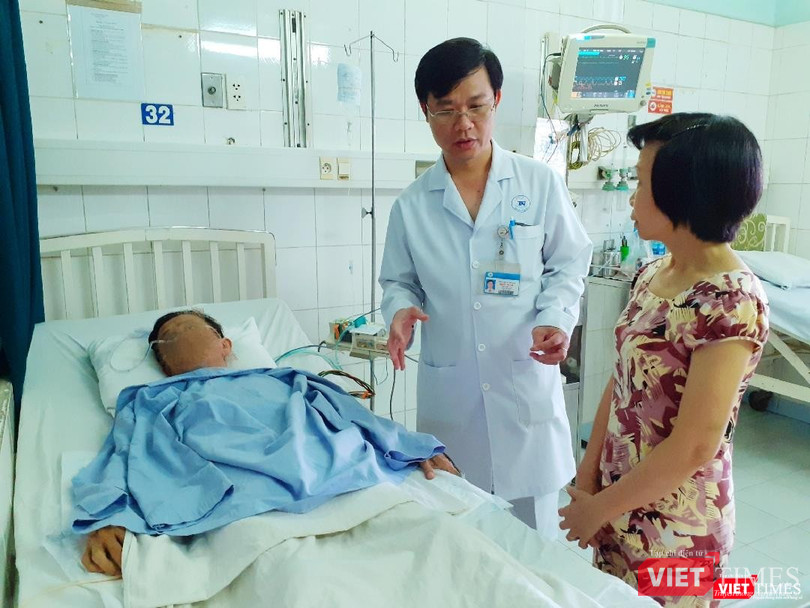 Sau ba ngày nhập viện, bệnh nhân dần hồi phục sức khỏe Sau ba ngày nhập, bệnh nhân dần hồi phục sức khỏe