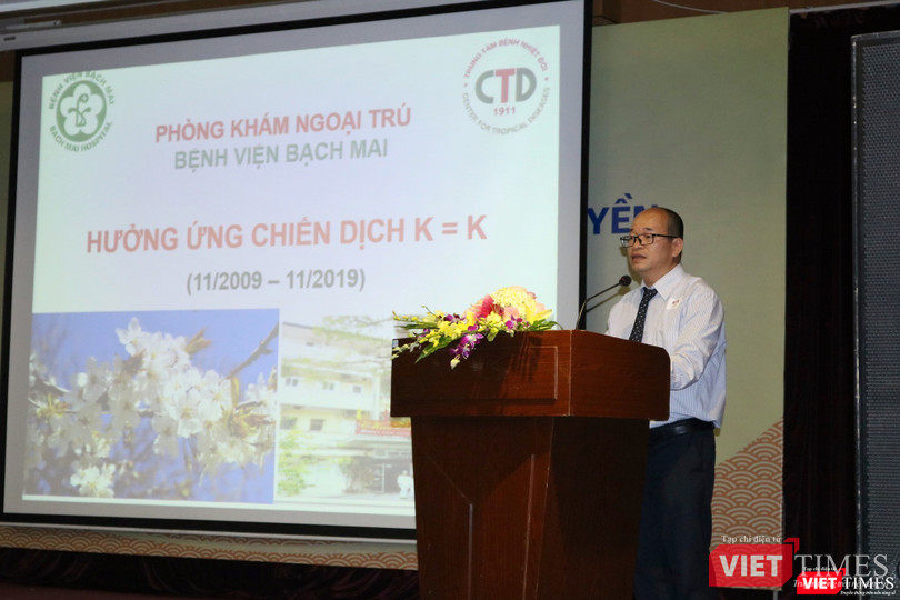PGS. TS. Đỗ Duy Cường – Giám đốc Trung tâm bệnh Nhiệt đới, Bệnh viện Bạch Mai