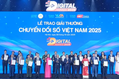 Giải thưởng Chuyển đổi số Việt Nam 2026 nâng chuẩn đánh giá bằng hiệu quả thực chất