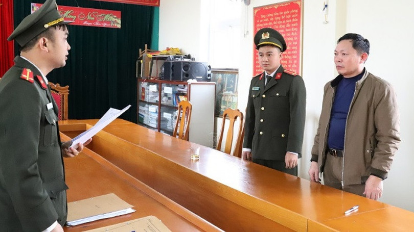 Bị can Lê Văn Huệ. Ảnh: CA Hà Tĩnh Bị can Lê Văn Huệ. Ảnh: CA Hà Tĩnh