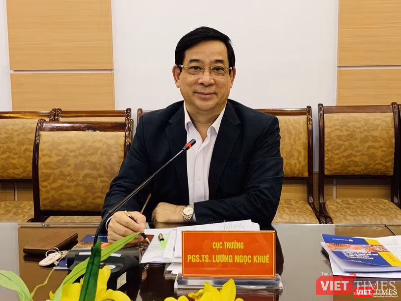 PGS. TS. Lương Ngọc Khuê, Cục trưởng Cục Quản lý Khám, chữa bệnh.