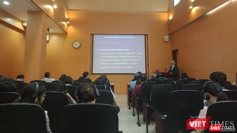 GS. Charles Sultan, Chủ tịch Hiệp hội AFAPE chia sẻ về tác hại của Dioxin tới sức khỏe con người GS. Charles Sultan, Chủ tịch Hiệp hội AFAPE chia sẻ về tác hại của Dioxin tới sức khỏe con người