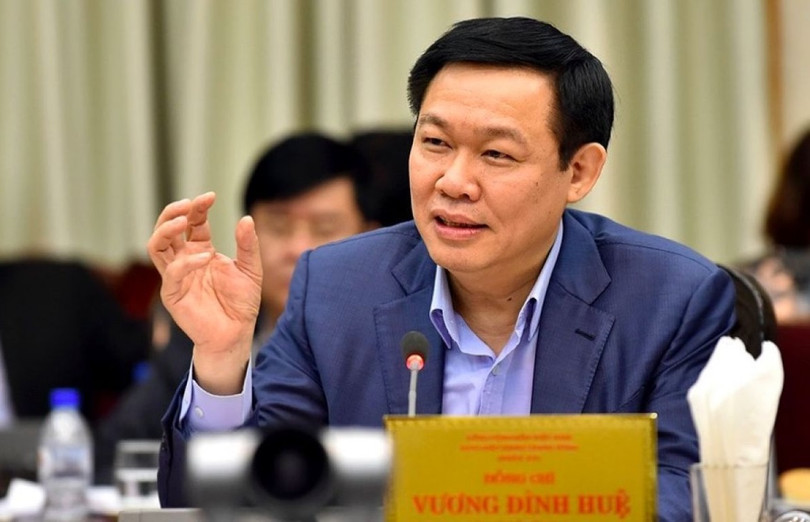 Tân Bí thư Thành ủy Hà Nội Vương Đình Huệ. Ảnh: Chinhphu.vn