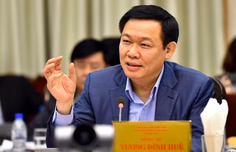 Tân Bí thư Thành ủy Hà Nội Vương Đình Huệ. Ảnh: Chinhphu.vn