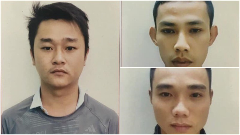 Các đối tượng trong đường dây lừa đảo qua điện thoại. Ảnh: CA TP. Hà Nội Các đối tượng trong đường dây lừa đảo qua điện thoại