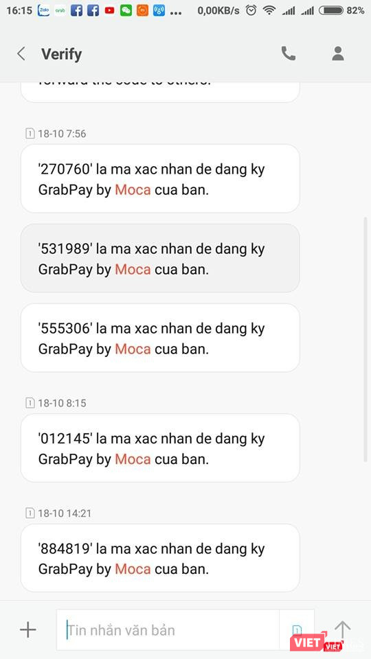 Nhiều người dùng phàn nàn về không thể kích hoạt ví Grabpay by Moca sau nhiều lần cố gắng.