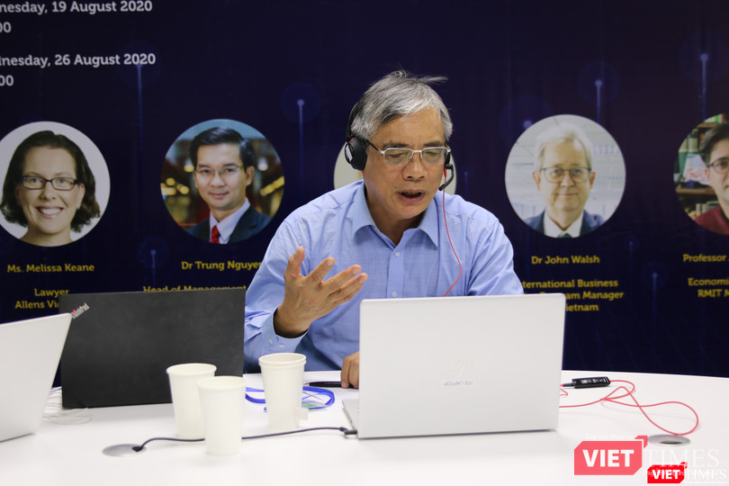 PGS.TS. Trần Đình Thiên - thành viên Tổ tư vấn Kinh tế của Chính phủ