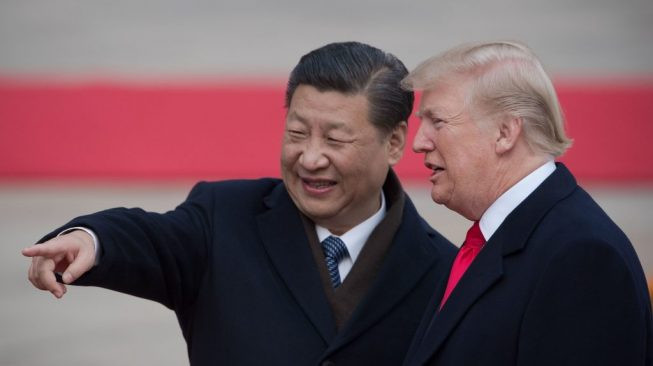 Ông Trump và ông Tập gặp mặt trong Hội nghị thượng đỉnh G20 vào năm 2018. (Ảnh: AFP) Ông Trump và ông Tập gặp mặt trong Hội nghị thượng đỉnh G20 vào năm 2018. (Ảnh: AFP)