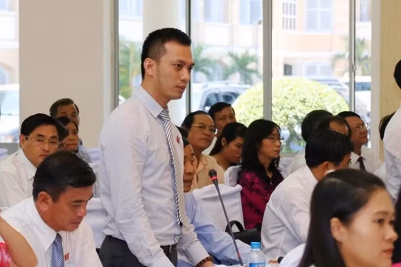 Ông Nguyễn Bá Cảnh tại một kỳ họp HĐND