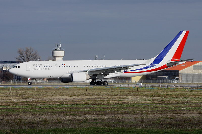 Chiếc máy bay A 330- 200 được dùng làm chuyên cơ.