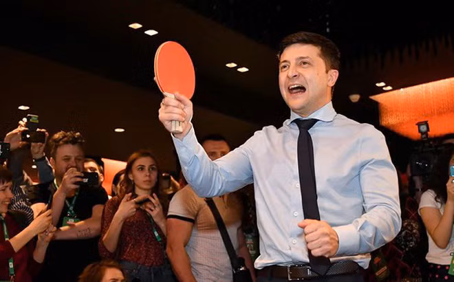 Cử tri Ukraina luôn thích một hình tượng trẻ trung, năng động, mạnh mẽ. l