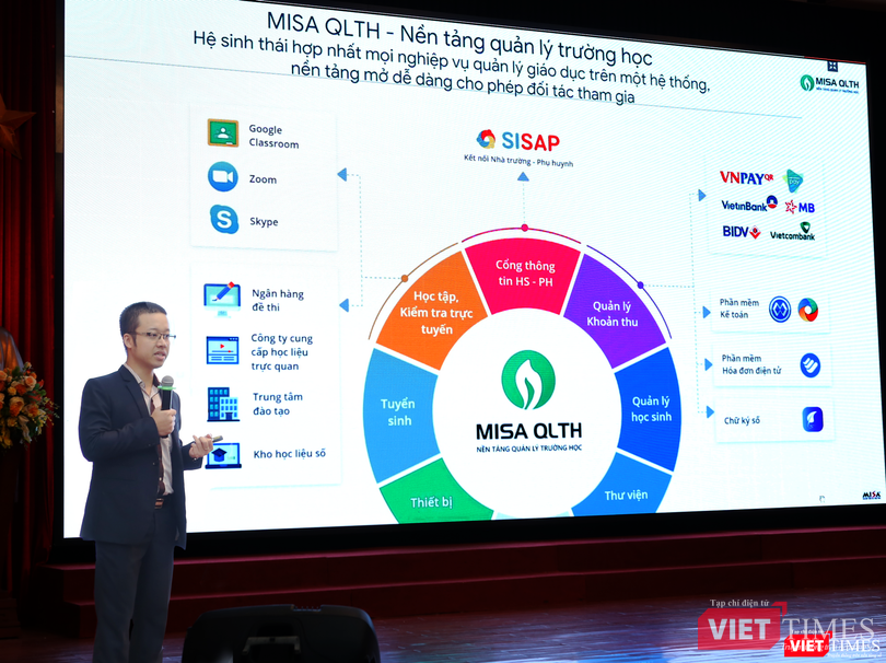 Hệ sinh thái hợp nhất mọi nghiệp vụ quản lý giáo dục MISA QLTH