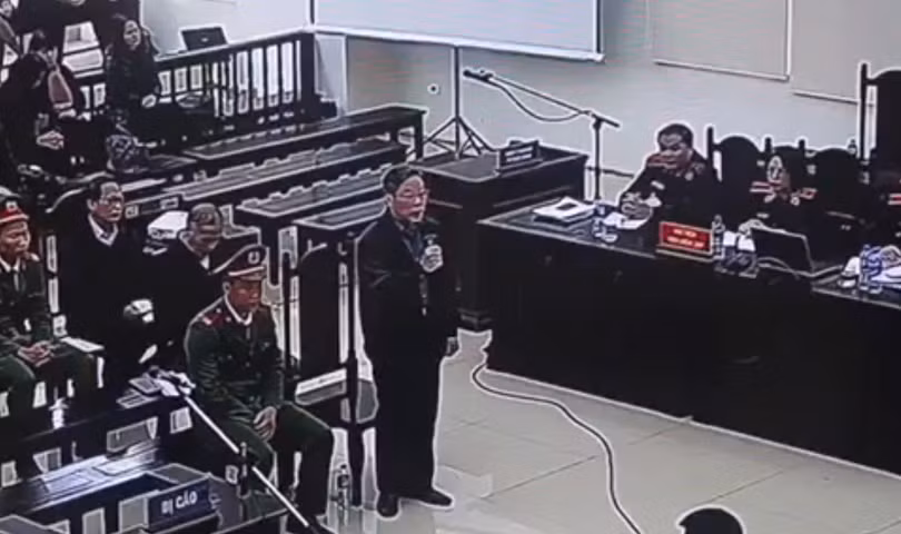 Nói lời sau cùng trước khi tòa nghị án, cựu Bộ trưởng Nguyễn Bắc Son thể hiện sự ăn năn, nhận thức rõ sai phạm.