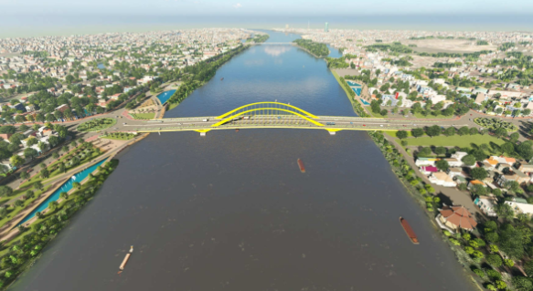 3 ảnh phối cảnh theo phương án I156 của liên danh Công ty TNHH WSP Phần Lan và Công ty CPTV Kỹ thuật E&R. 3 ảnh phối cảnh theo phương án I156 của liên danh Công ty TNHH WSP Phần Lan và Công ty CPTV Kỹ thuật E&R.