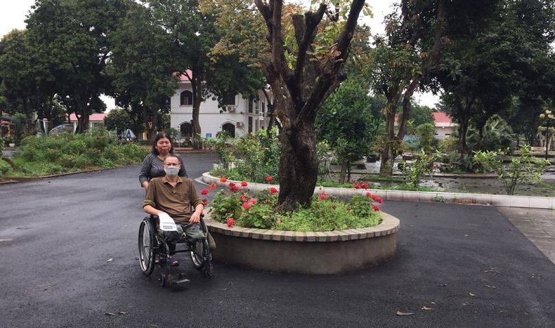 Đến nay đã 28 năm anh chị vẫn bên nhau, dù anh chị vẫn không thể có con - Ảnh nhân vật cung cấp.